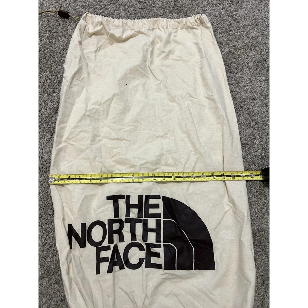 Vintage 80s The North Face Camping Laundry Bag Hiking Backpacking Tote Big Logo